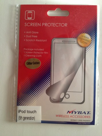 Iphone 4s/4 Glitter Gold Screen Protector