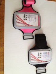 Universal Sport Arm Band Pink & Black.